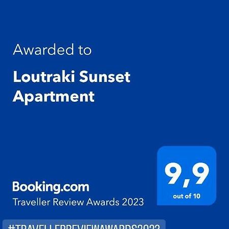 Loutraki Sunset Apartment ภายนอก รูปภาพ